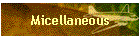 Micellaneous